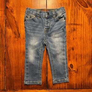 7 For All Mankind Kids Denim Jeans Infant 12M Blue Designer Toddler
